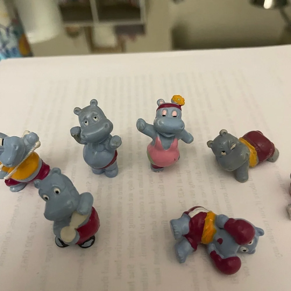 KINDER SURPRISE HAPPY HIPPO (7) Fitness Hippopotami